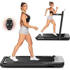 Ancheer 2-in-1 Folding Treadmill