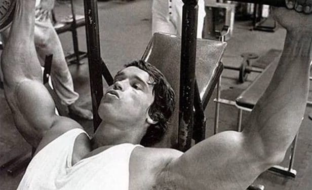 Arnold Bench Pressing