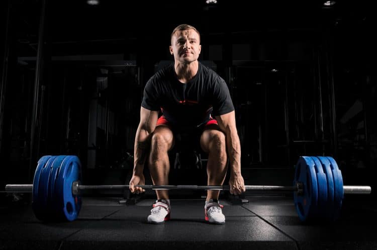 Man doing Deadlift