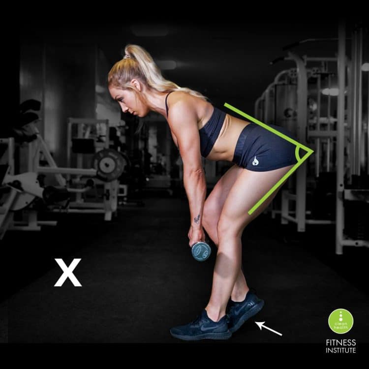 B Stance Romanian Deadlift