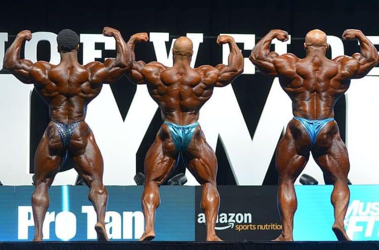 Back Double Biceps