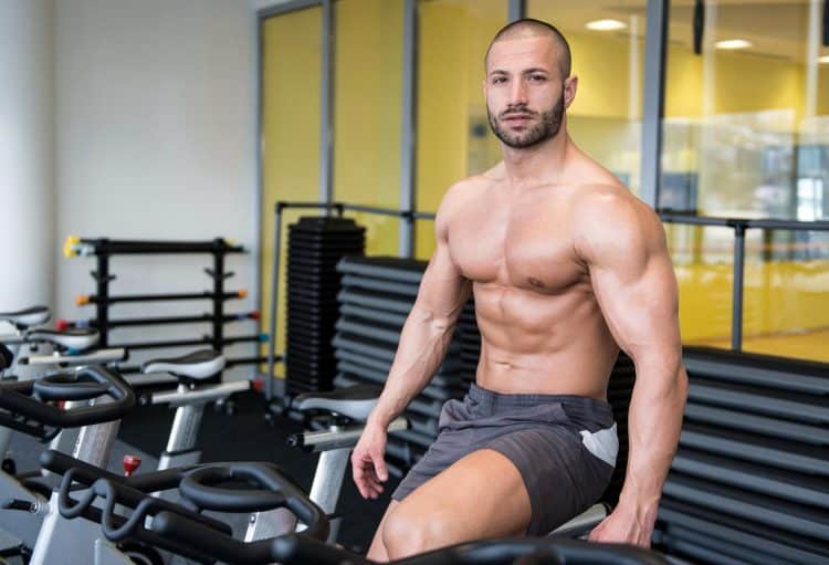 Bodybuilding Training on Bike