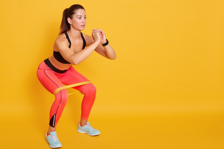 Booty Band Squat