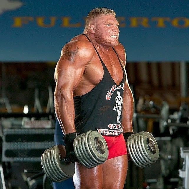 Brock Lesnar Training
