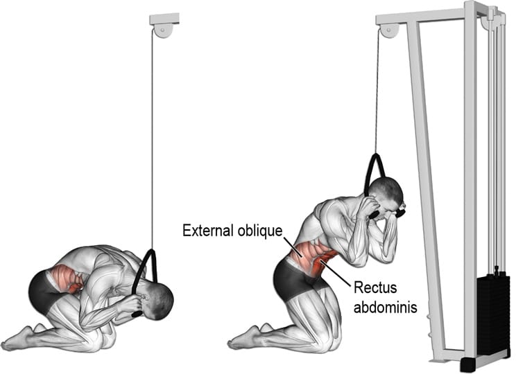 Cable Crunches