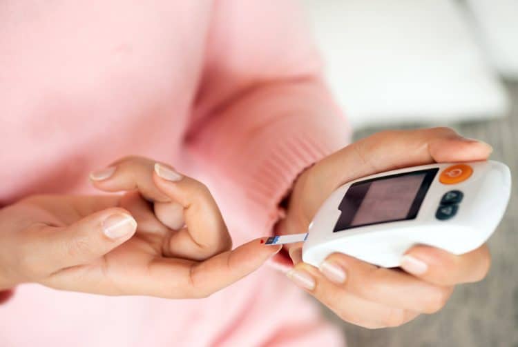 Checking Blood Sugar Level