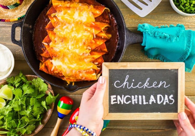 Chicken Enchiladas