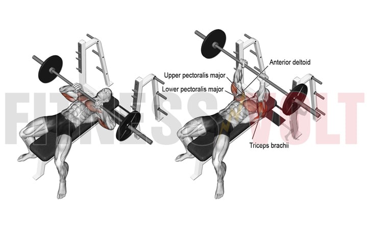 Close-Grip Barbell Bench Press