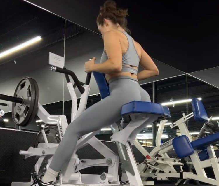 Courtney King Workout Split