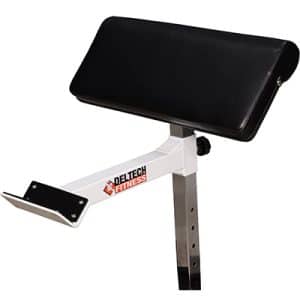 Deltech Fitness Preacher Curl Attachment