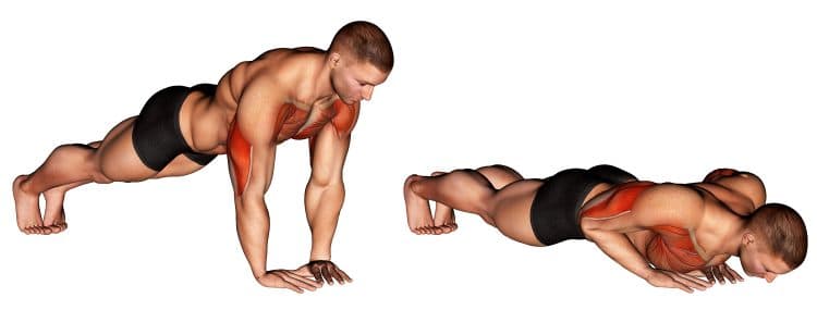 Diamond Push Ups