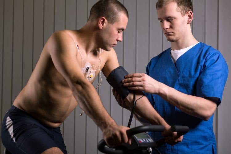 Doctor Measuring The Blood Pressure