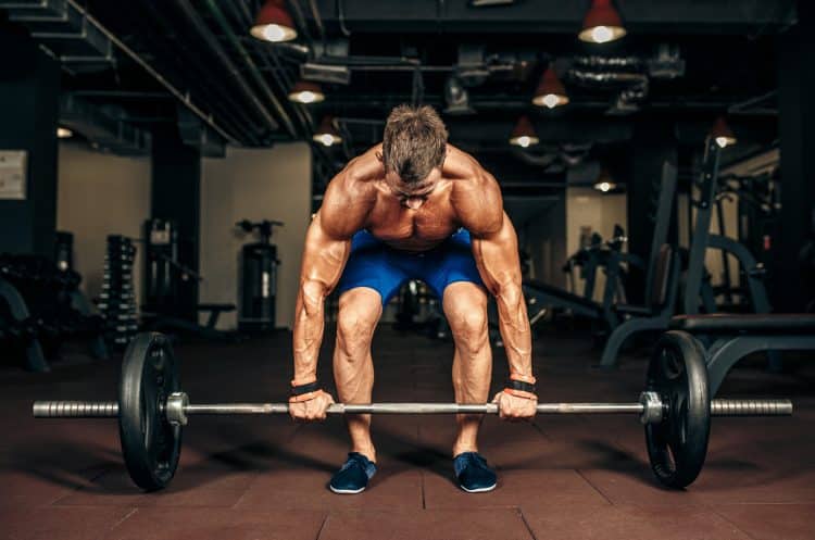 Doing Deadlift In Gym