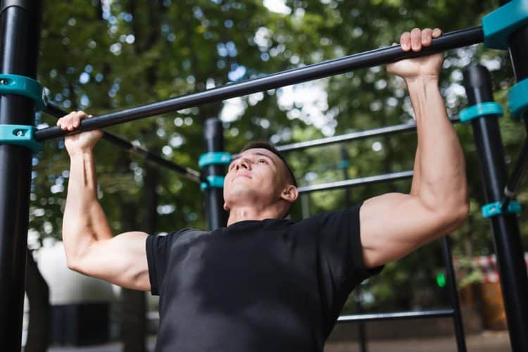 Doing Pull Ups
