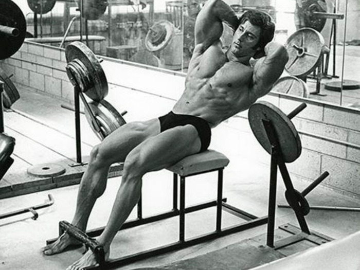 Frank Zane Training Abdominals