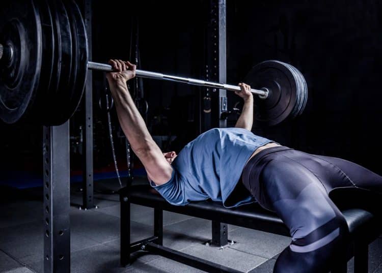 Heavy Barbell Bench Press