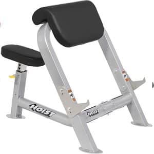 Hoist Fitness Seated Preacher Curl Bench