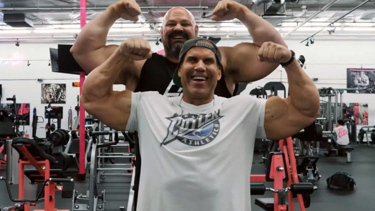 Jay Cutler Brian Shaw Arms Day