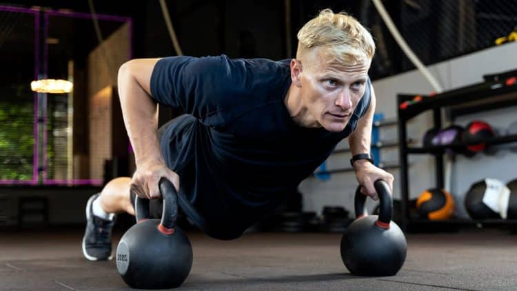 Kettlebell Renegade Row