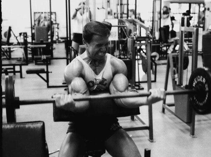 Larry Scott Preacher Curl