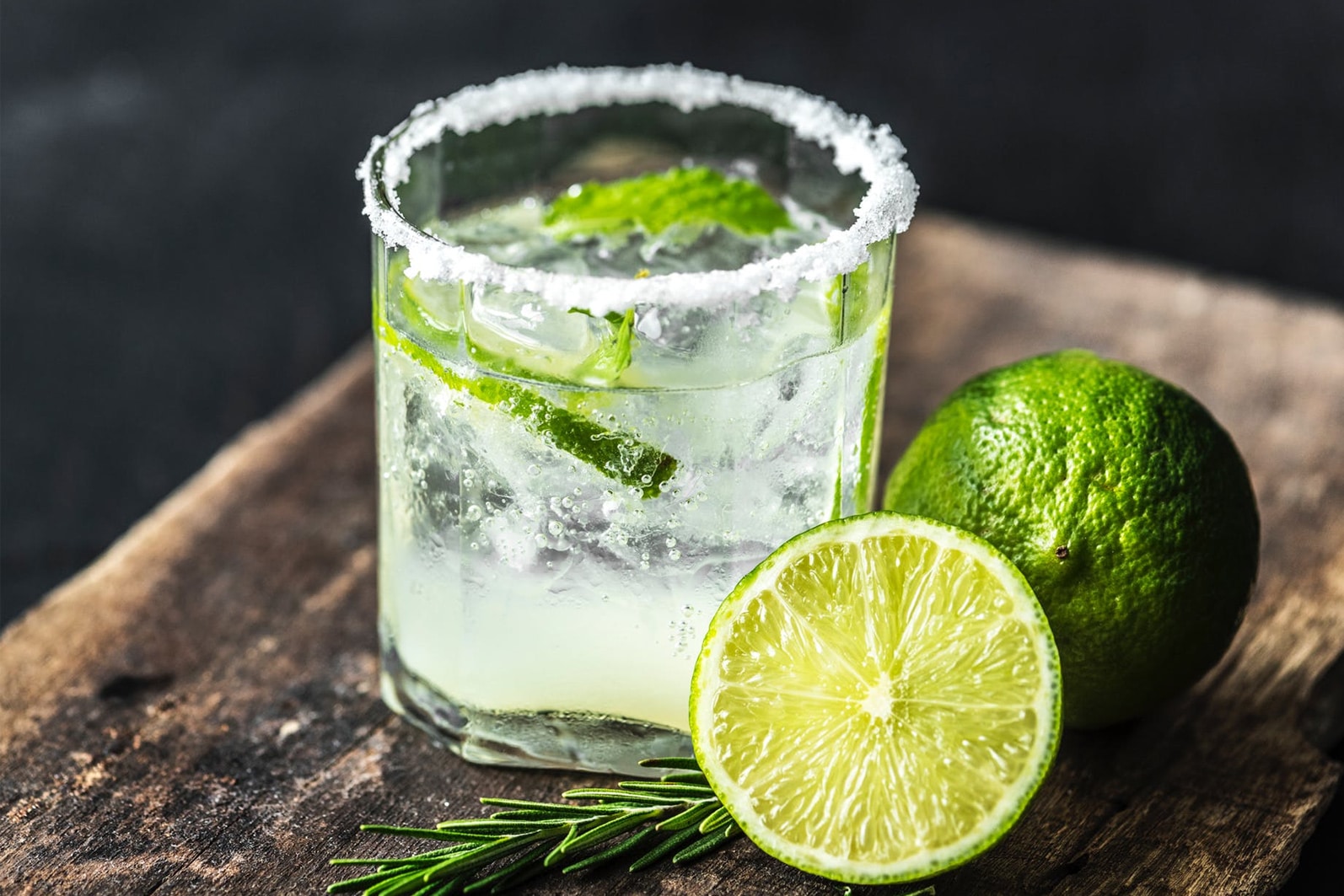 Lime Ice Water