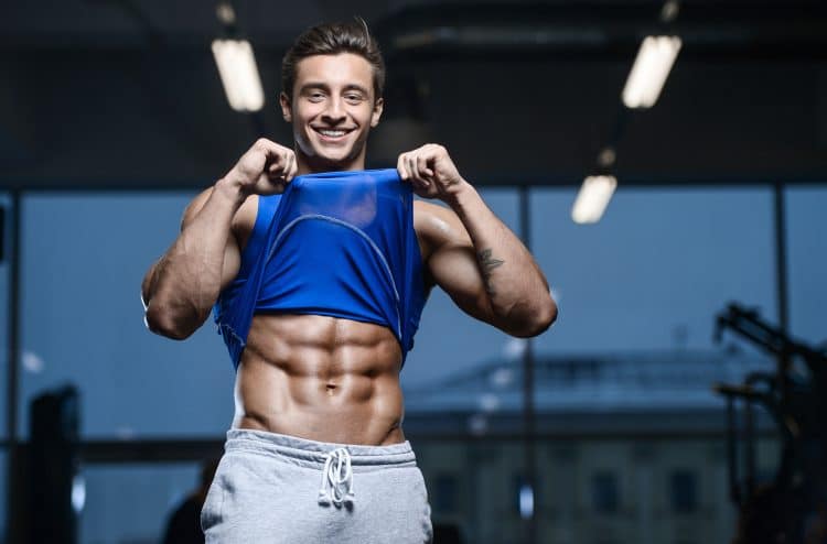 Model Workout In Gym