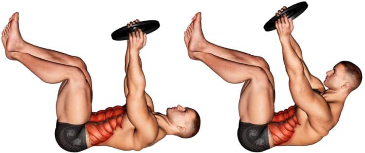 Muscles Worked in Weighted Crunches