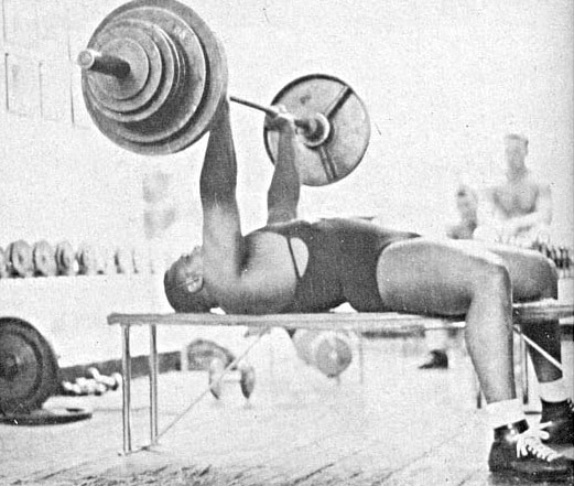 Oldschool Bench Press