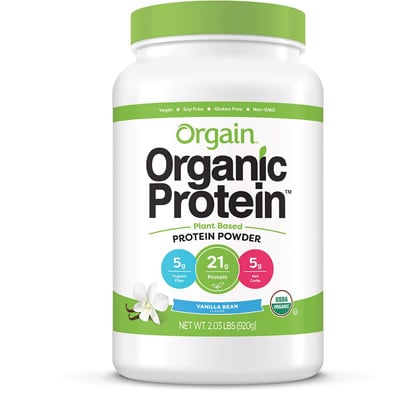 Orgain Organic Plant Based Protein Powder