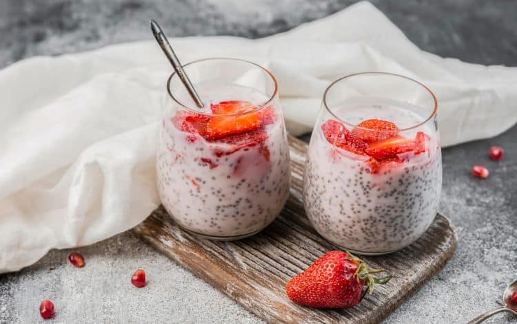 Protein Shake With Chia Seeds
