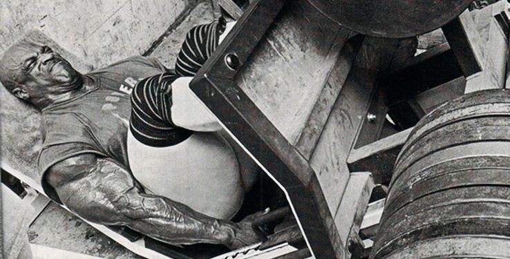 Ronnie Coleman Doing Leg Press