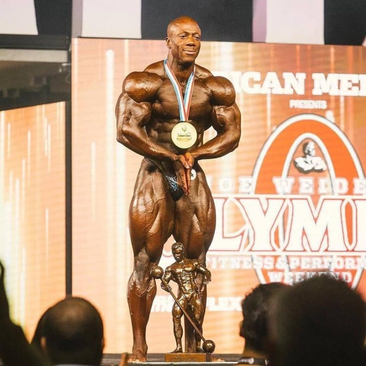 Shawn Rhoden at 2018 Mr. Olympia