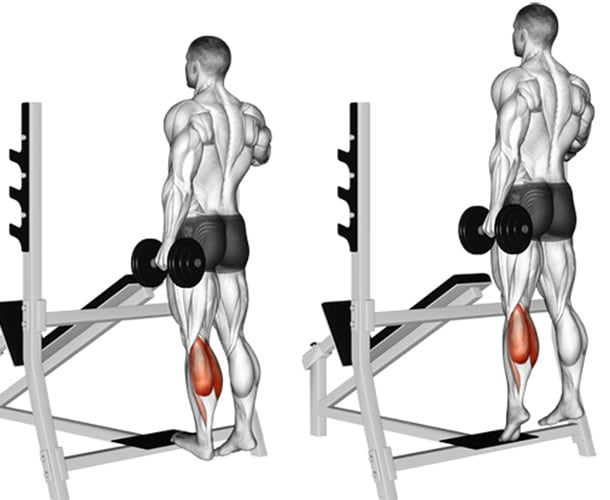 Single Leg Calf Raises